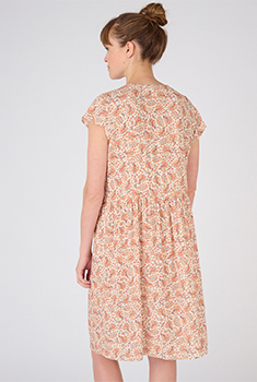 Jurk in zuivere viscose Lenzing™ EcoVero™