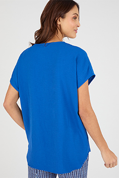 Blouse satijnen reliëf