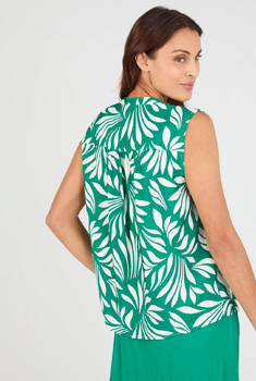Top mouwloos reliëf Climatyl-label
