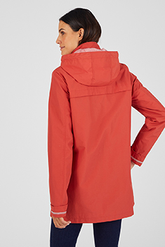 Parka casual lichtgewicht waterafstotend