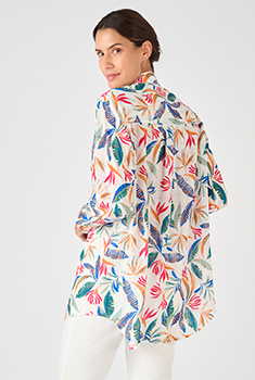 Strandblouse print Climatyl