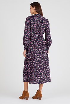 Robe-chemise pure viscose Lenzing™ EcoVero™*