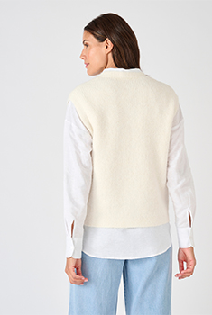 Gilet mouwloos met Thermolactyl-label