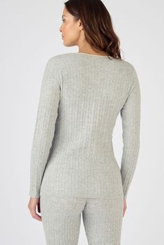 Pull in kabeltricot voor dames, Thermolactyl