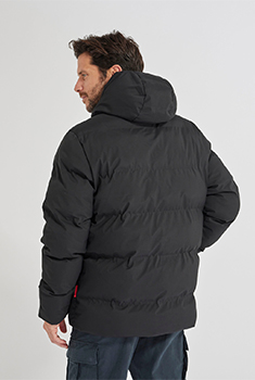 Thermolactyl donsjack met capuchon voor heren