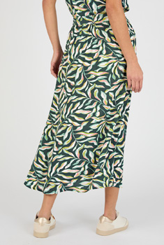 Rok pull-on pure viscose crêpe Lenzing™ EcoVero™