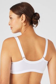Soutien-gorge sans armatures, ouvert devant