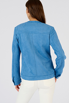 Veste suédine stretch