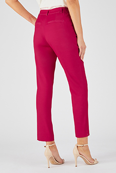 7/8 broek met stretch, soepel
