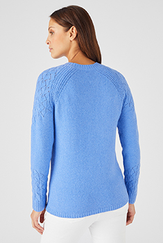 Pull maille fantaisie
