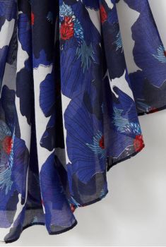 Sjaal soepel met print