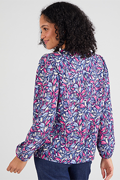 Overhemdblouse pure viscose