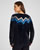 Pull à sequins en maille poilue