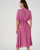 Jurk crêpe stof pure viscose Lenzing™ EcoVero™