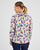 T-shirt ample toucher peau de pêche