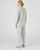 Pyjama gestipt jerseytricot, zuiver kamkatoen