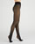 Panty met transparant effect en een geborstelde fleece voering 2