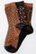 Lot de 3 paires de mi-chaussettes maille jacquard mélange laine