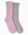 Lot de 2 paires de chaussettes maille côtelée Thermolactyl