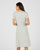 Robe effet cache-coeur fibres viscose stretch Lenzing™ EcoVero™