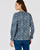 T-shirt van warm tricot met bloemenprint