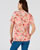 T-shirt met bloemen *Lenzing™ EcoVero™ viscose vezels