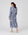 Jurk met lagen vezels pure viscose Lenzing™ Ecovero™