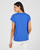 T-shirt met ton-sur-ton borduursel