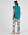 Pantalon de pyjama en maille jersey pur coton