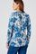 Warm T-shirt in geruwd tricot