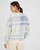 Pull jacquard à carreaux