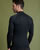 T-shirt met ritskraag Energy Thermolactyl 5, heren