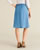 Rok - Chambray, zuiver katoen
