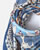 Foulard carré imprimé géométrique