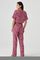 Jumpsuit met print in zachte viscose