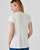 T-shirt brillant *mélange lin et viscose