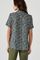 Blouse crêpe stretch reliéfé
