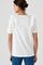 T-shirt in 2 stoffen met broderie anglaise