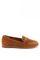 Mocassins croûte de cuir vachette fantaisie