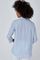 Blouse rayée et fils métallisés