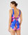 Badpak met bladmotief Perfect Fit by Damart®