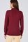 Pull col volanté maille fantaisie fine et chaude