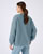 Sweat maille jacquard embossé