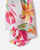 Foulard sjaal voile tropische bloemen.