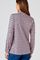 T-shirt met opstaande kraag in warm tricot met grafische print