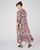Soepele jurk met print, Climatyl®