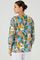 Blouse à volants crépon fluide fleuri