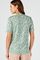 T-shirt maille dévorée imprimée