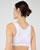 Soutien-gorge ouvert devant, dos droit, sans armatures