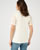 T-shirt fantaisie bi-matière